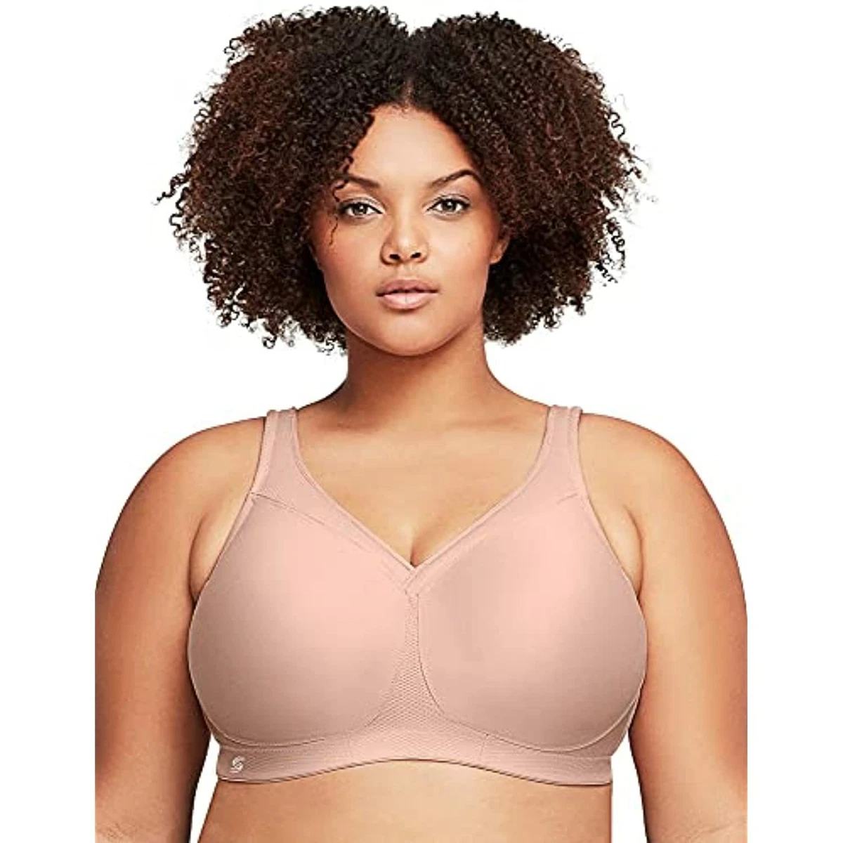 Glamorise Full Figure Plus Size MagicLift Seamless Sports Bra Wirefree Size 38H