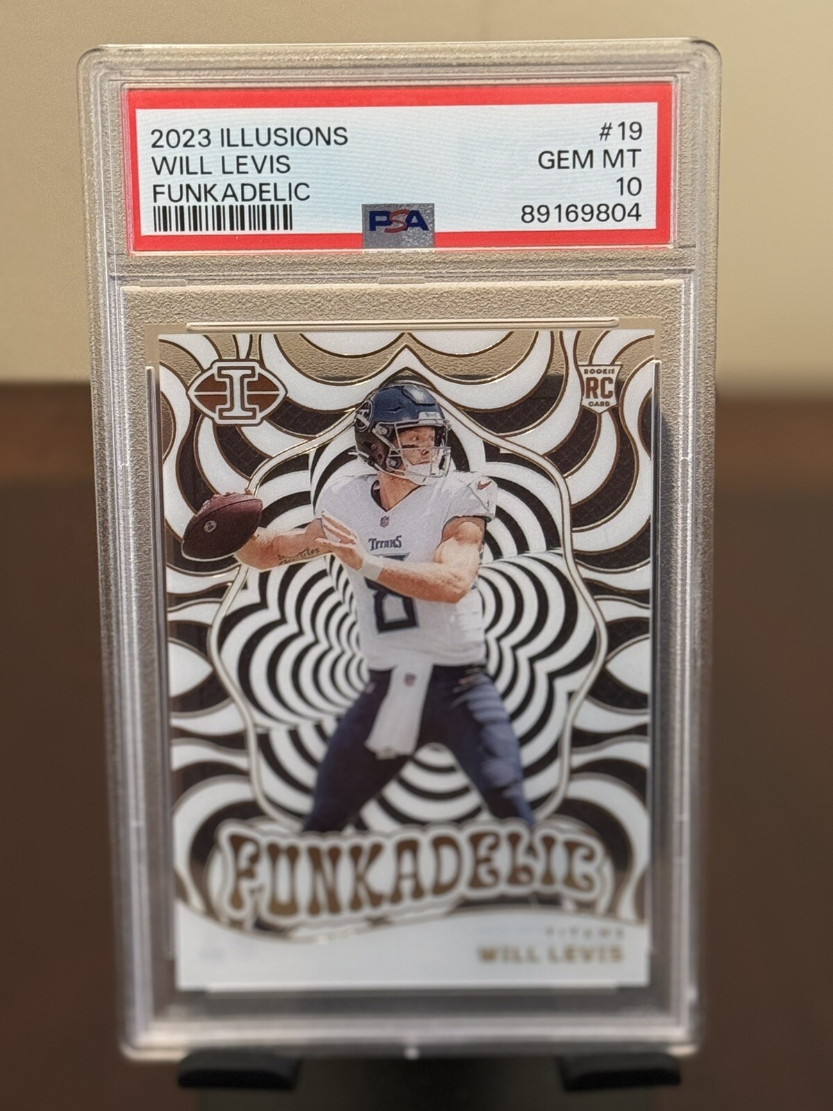 2023 Illusions Will Levis Rookie Funkadelic Acetate PSA 10 GEM MT