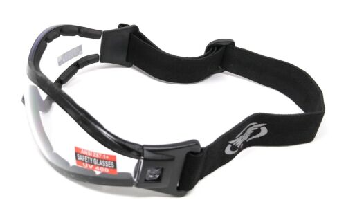 Global Vision Z-33 Clear Category 0 UV400 Equestrian Jockey Horse Riding Goggles - Picture 6 of 8