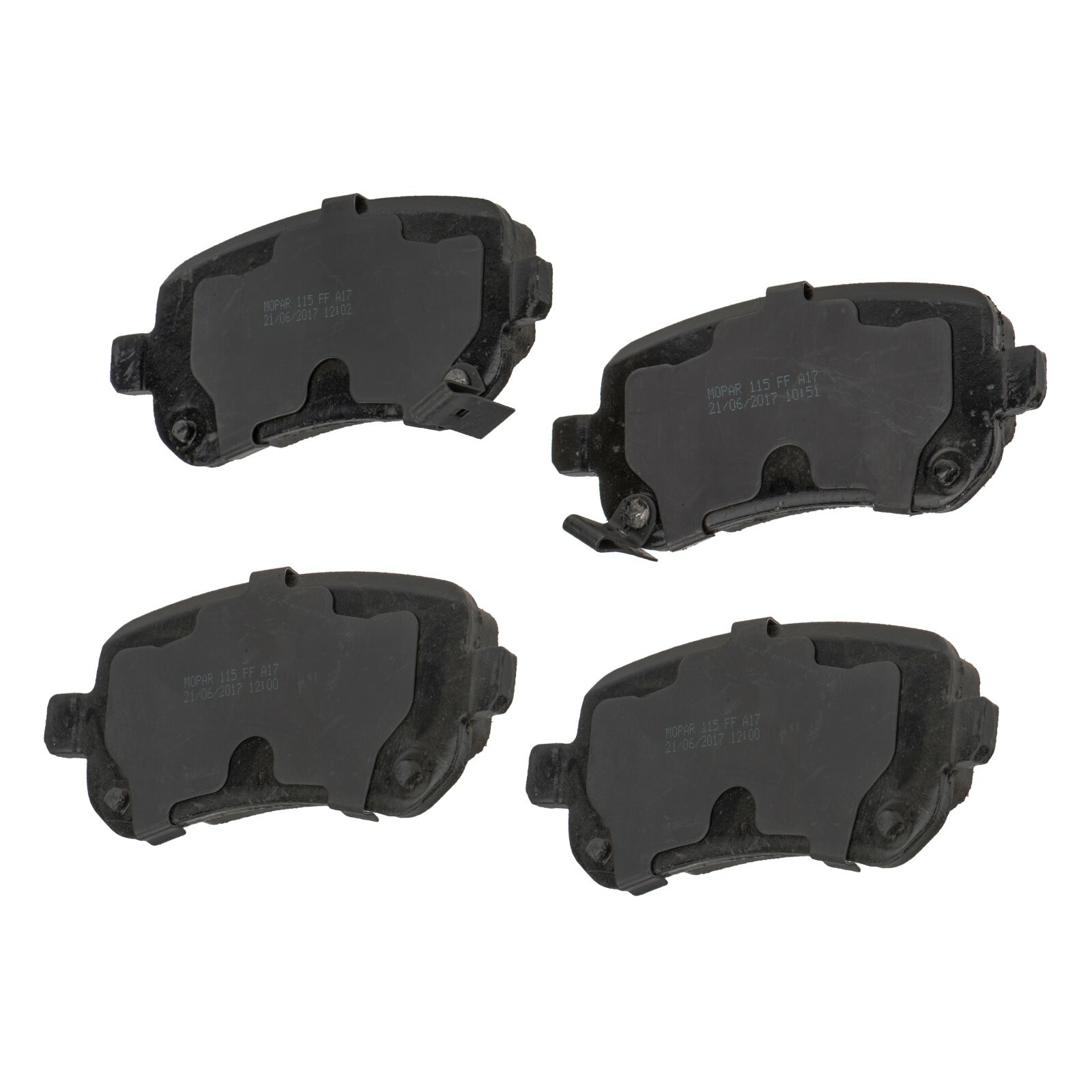 NEW 20082011 DODGE JOURNEY REAR DISC BRAKE PADS SET OF 4 OEM MOPAR eBay