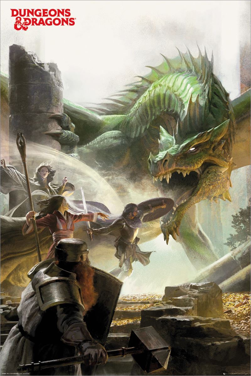 Dungeons and Dragons Poster Adventure 61x91.5cm