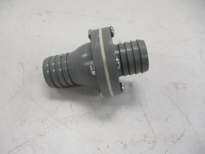 BARBED IN LINE CHECK VALVE 1 1/8'' GRAY 035-1626 MARINE BOAT