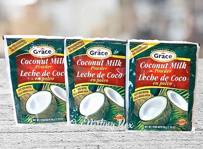 3 Grace Coconut Milk Powder 1.76oz Each