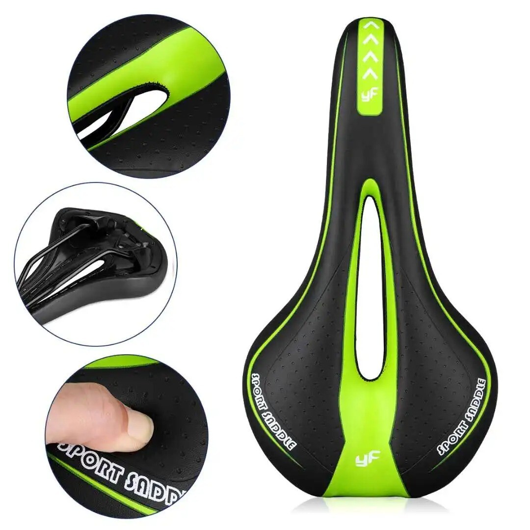 Bike Seat Bicycle Saddle Breathable MTB Racing Cycling Gel Pad Comfort Cushion