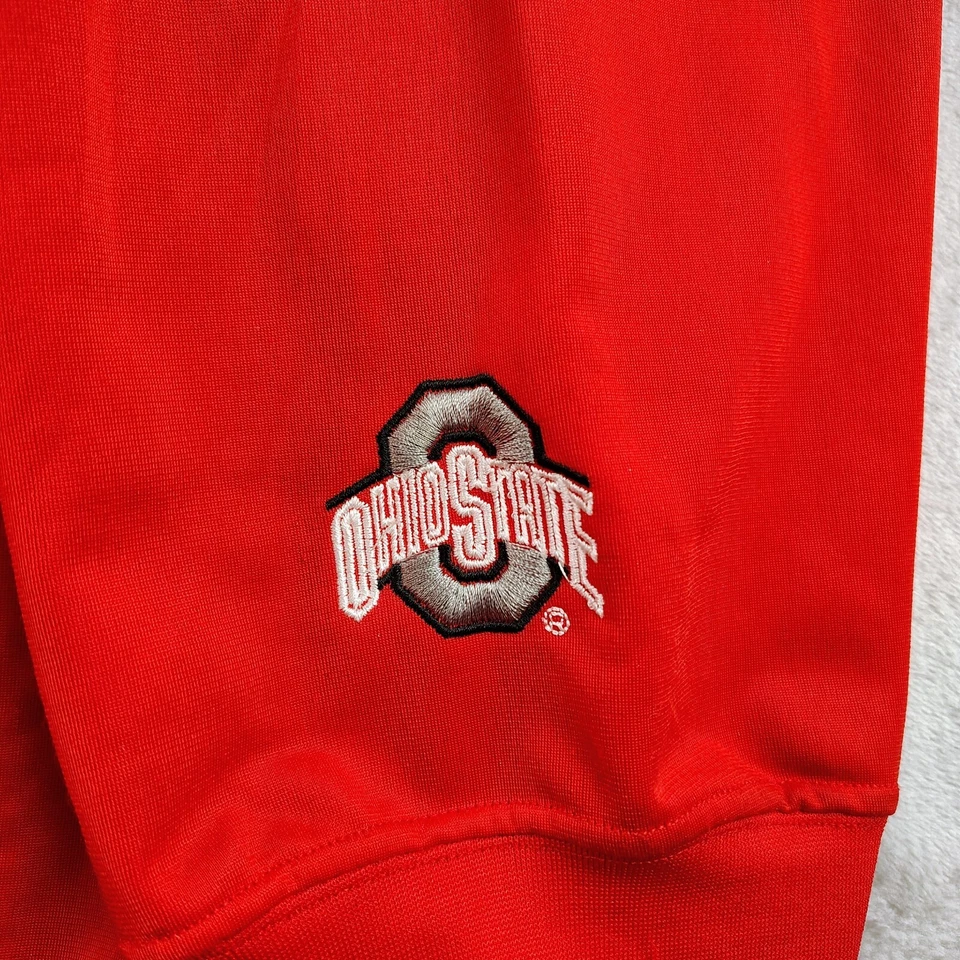 Ohio State Buckeyes Zip Front Jacket By Red Oak Size 2XL Track Coat Athletic - Image 2 of 4