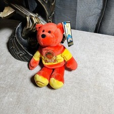 Limited Treasures Spain Euro Coin Stuffed Plush Bear NEW Espania Country Europe