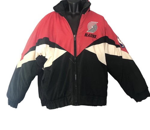 Vintage 90s Pro Player Portland Trail Blazers Jacket Mens GD/ Large Basketball  - Picture 2 of 20