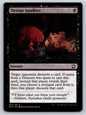 2021 MTG Forgotten Realms Devour Intellect 97/281 NM Regular Common 
