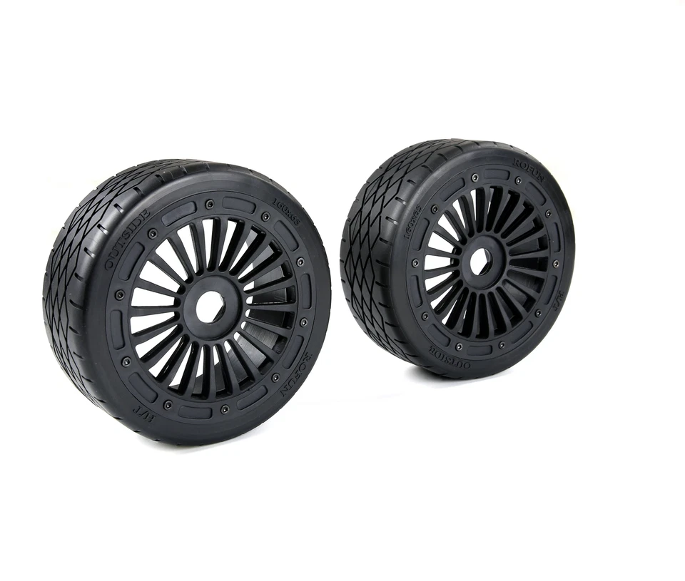 4pc On Road Radreifen für 1/5 Scale RC Rovan Rofun RV F5 RF5 MCD XS-5 RR5 Buggy - Bild 2 von 4