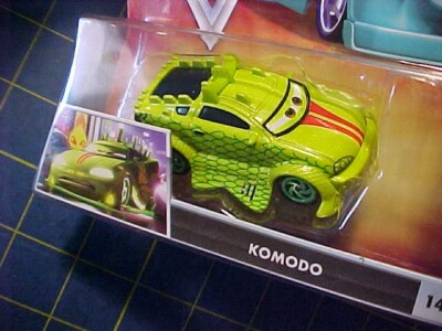 DISNEY PIXAR CARS TOON KOMODO #14! AS SEEN IN TOKYO MATER! NIP