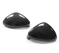 Real Carbon Fiber Add-on Side Mirror Cover Caps For Porsche Panamera 970 14-16
