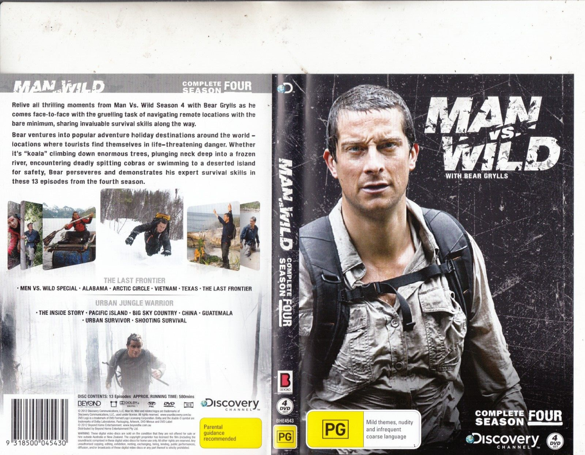 Man Vs. Wild Season 4 [DVD] 【公式通販】