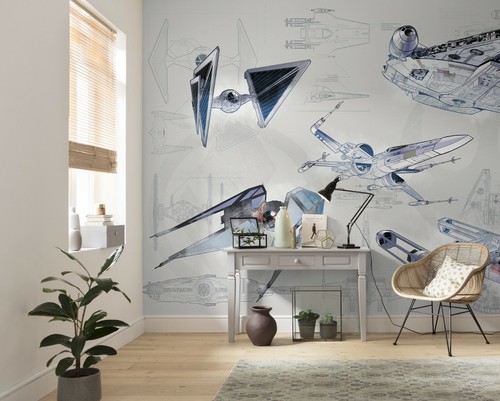 Star Wars Wandbild 400x280cm Kinder Schlafzimmer Fototapete Entwurf Riesig Größe - Bild 4 von 4