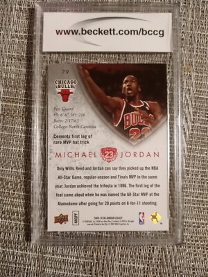 2009-10 Upper Deck MJ Legacy Collection Gold #79 Michael Jordan 