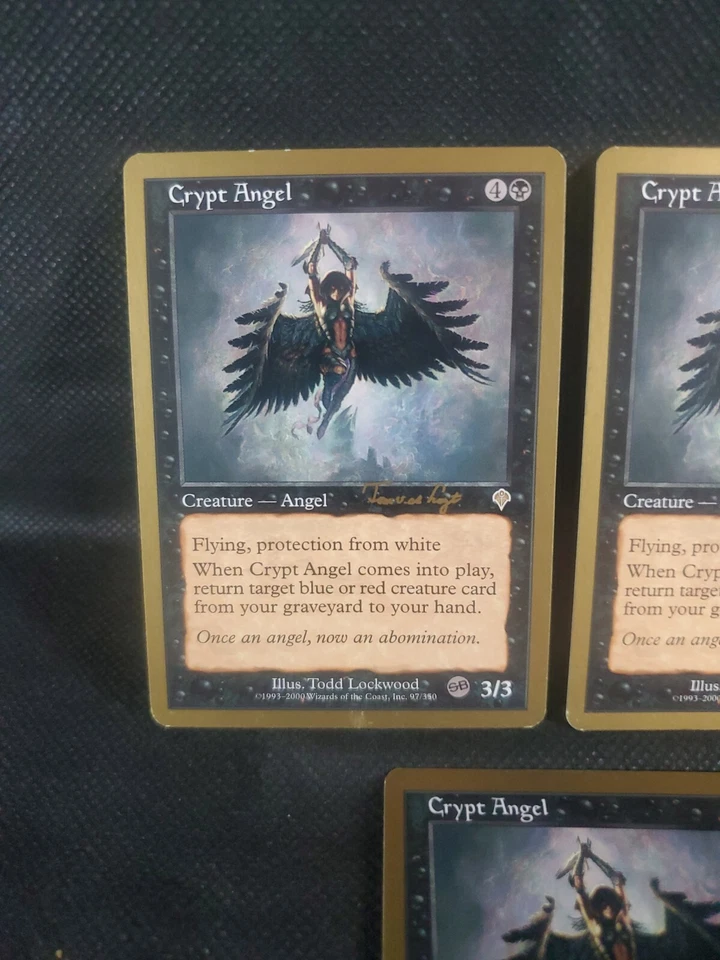 3x Crypt Angel Tom van de Logt 2001 World Championship NM Magic MTG See Pics - Image 2 of 4