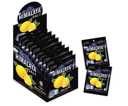 Natürliches HIMALAYA Salz Minze Süßigkeiten Zitrone Cool / Ingwer Zitronengeschmack - 12erx15g - Bild 5 von 14