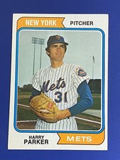 ⚾ 1974 Topps Baseball Base Card #106 Harry PARKER - EXMT or better ⚾