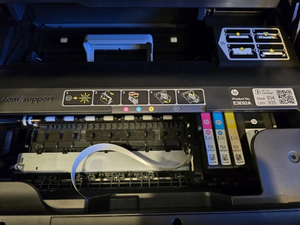 HP Officejet Pro 6830 All-in-One Wireless Inkjet Printer READ! ALIGNMENT FAIL - Image 4 of 4