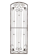 H Potter GAR602LW1 Wall Trellis Metal Iron Patio Deck with Mounting Brackets