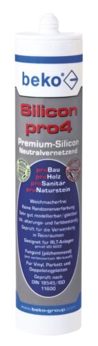 Beko Silicon pro4 Premium 310ml BLADOBRĄZOWY/TEAK - Zdjęcie 1 z 4