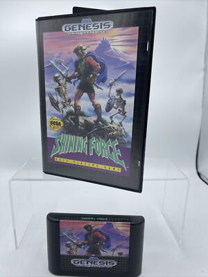 Flyer Publicitaire Japonais Shining Force 1 – Sega Megadrive – Handbill Chirashi – Très Bon état
