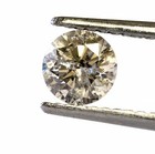 loose round estate diamond .52ct I3 Brown 5.06x3.14mm antique vintage  — photo 4