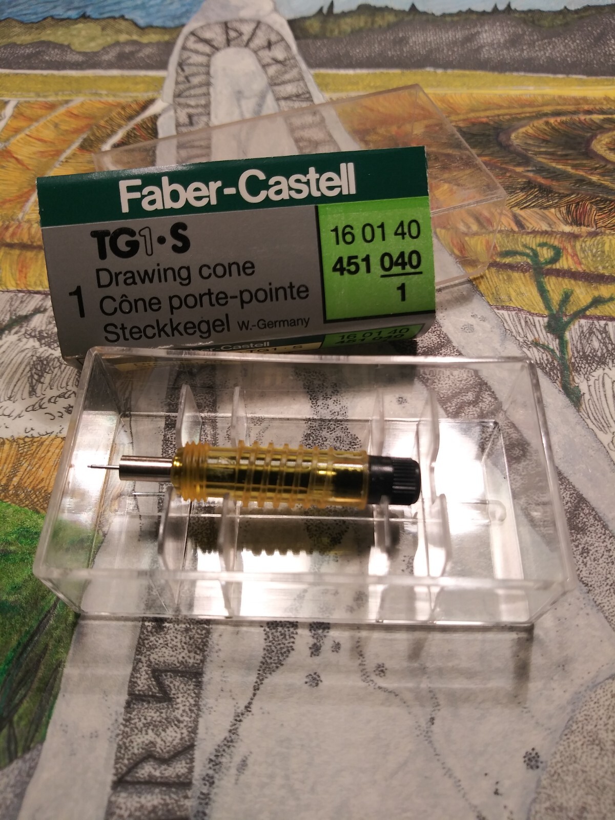 Faber Castell TG1S Technical Pen .40+KohINoor+Rapidograph+Drafting+K
