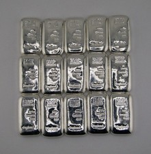 100g Silver SMP Bullion 999 Fine Cast Bar, Produced by SMP Birmingham 38.88 per troy oz