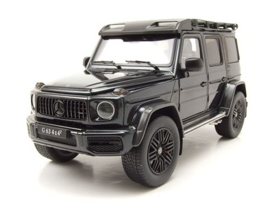 Mercedes AMG G63 G-Modell G-Klasse W463 4x4 2022 schwarz metallic 1:18 iScale