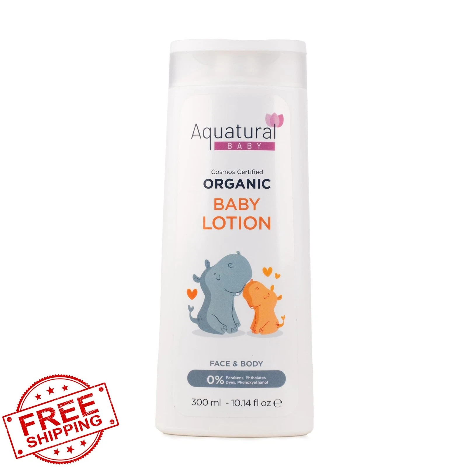 Aquatural Organic Baby Lotion 10.14oz
