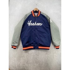 Mitchell & Ness Varsity Jacket Mens 2XL Navy ...