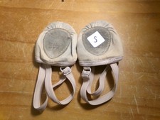 Dance Pre-Owned Canvas Half Sole RD012600 Revolution Small Tan Contemporary