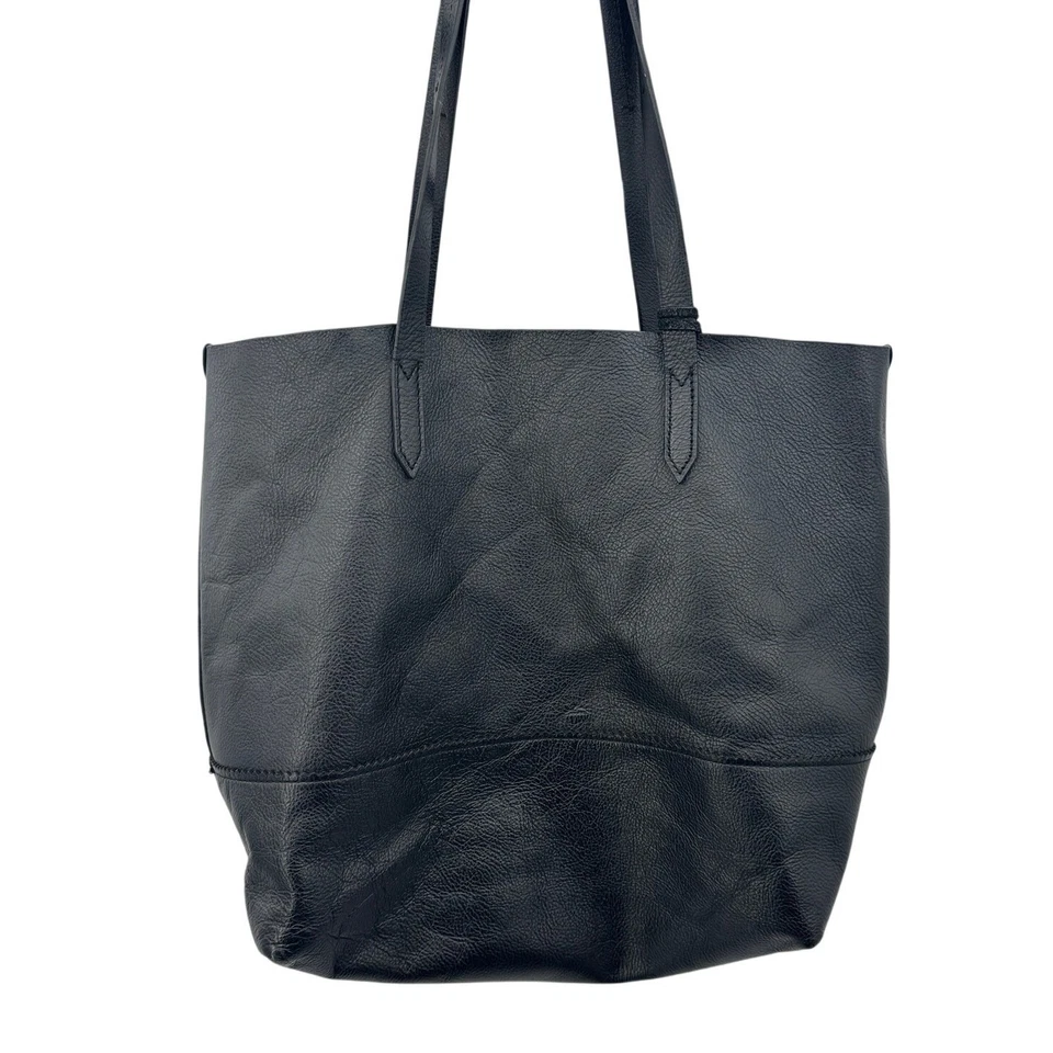 Bolso de hombro holgado de cuero J.Crew clásico Foto 3 de 4