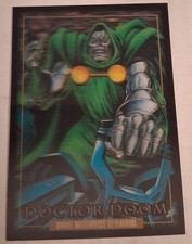 2024 SkyBox Marvel Masterpieces '92 Platinum Lenticular #26 Doctor Doom