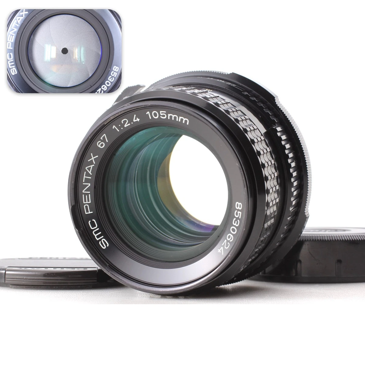 Camera Lenses for Pentax 105mm Focal f/2.4 Maximum Aperture for