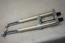 2003 03 Honda CR250R CR250 CR 250 Stock OEM Front Forks Legs & Triple Clamps