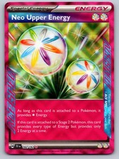 Neo Upper Energy 162/162 ACE SPEC Temporal Forces Pokemon Holo Near Mint