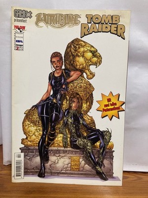 Gamix präsentiert Witchblade Tomb Raider Image 2 April 1999 mit Postern