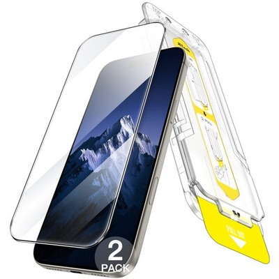 JETech Screen Protector for iPhone 15 / 15 Plus / 15 Pro / 15 Pro Max, 2-Pack