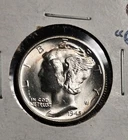 BU High Grade 1945-S Mercury Dime - Silver Coin