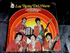 Los Tigres del Norte "Contrabando y Traicion" Discos Fama 1975 Lp Record Tested