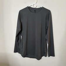 REI Co-op Women s Large Grey Long Sleeve Top Shirt Outdoors Hiking U7
