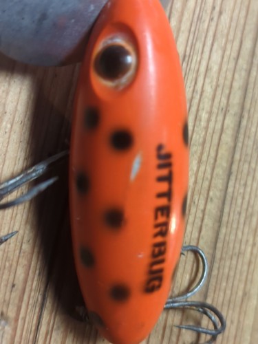 Vintage Fred Arbogast Jitterbug 5/8 Ounce Akron Ohio Topwater Fishing Lure 🎣🔥 - Picture 5 of 5