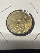 1993 Belgium 5 Francs - Beautiful Coin
