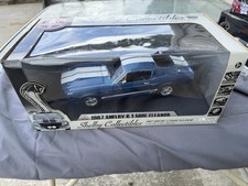 Shelby Collectibles 118 1967 Shelby Gt500e Eleanor Limited Diecast Bluewhite