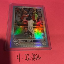 2022 Topps Series 1 - Rainbow Foil #150 Juan Soto