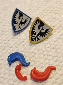 Vintage LEGO Castle: Black Falcon's Fortress (6074) Printed Instructions -NO BOX