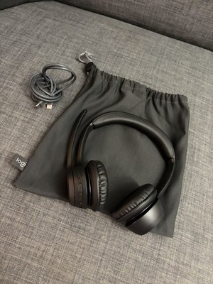 Brand New Logitech Over-Ear Wireless Headset with Microphone and USB-C Cord