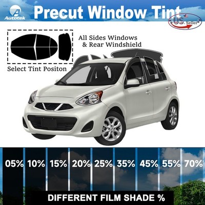 PreCut All Side Windows Premium Film Any Tint Shade % For Nissan Micra 2015-2019