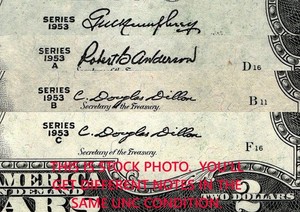 Complete Series of 1953, A, B, C of $2 Legal Tender Red Seal GEM UNCIRCULATED